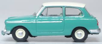 Oxford Diecast 76AA008 Austin A40 MkII Fern Green / Snowberry / White - 1:76 Scale (OO)