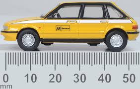 Oxford Diecast 76MST006 Austin Maestro, AA -  1:76 Scale