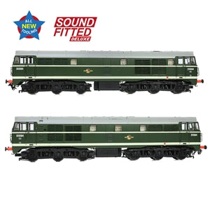 Bachmann 35-801SFX Class 30 Diesel Locomotive Number D5564 in BR Green - OO Gauge ** DCC SOUND FITTED DELUXE VERSION **