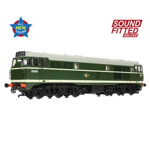 Bachmann 35-801SFX Class 30 Diesel Locomotive Number D5564 in BR Green - OO Gauge ** DCC SOUND FITTED DELUXE VERSION **