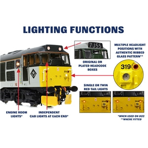 Bachmann 35-801SFX Class 30 Diesel Locomotive Number D5564 in BR Green - OO Gauge ** DCC SOUND FITTED DELUXE VERSION **