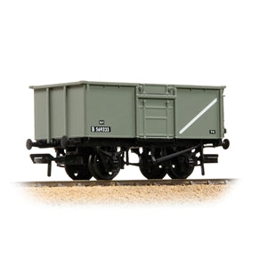 Bachmann 37-265 Set of BR 16 Ton Steel Mineral Wagons Br Grey with Loads - OO Gauge