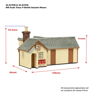 Bachmann Narrow Gauge 44-0193G Tan-Y-Bwlch Station House - OO/009 Scale- Narrow Gauge