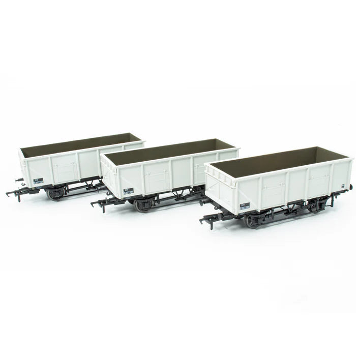 Accurascale ACC1087 BR 21T MDO Mineral Wagon PRE-TOPS BR Grey -Pack F - OO Gauge