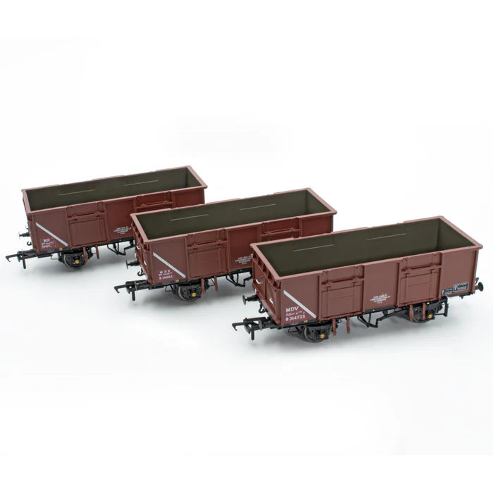 Accurascale ACC1098 BR 21T MDV Mineral Wagon TOPS -Pack H - OO Gauge