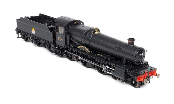 Accurascale ACC2500-7814 Manor Steam Loco 7814  'Fringford Manor' BR Unlined Black Early Crest (Era 4) DCC SOUND - OO Gauge