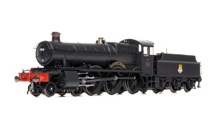 Accurascale ACC2500-7814 Manor Steam Loco 7814  'Fringford Manor' BR Unlined Black Early Crest (Era 4) DCC SOUND - OO Gauge