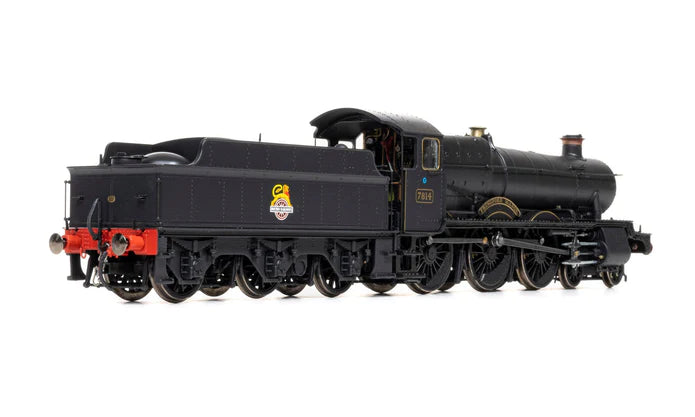 Accurascale ACC2500-7814 Manor Steam Loco 7814  'Fringford Manor' BR Unlined Black Early Crest (Era 4) DCC SOUND - OO Gauge