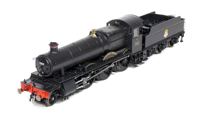 Accurascale ACC2500-7814 Manor Steam Loco 7814  'Fringford Manor' BR Unlined Black Early Crest (Era 4) DCC SOUND - OO Gauge