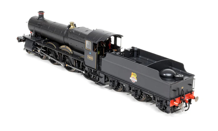 Accurascale ACC2500-7824 Manor Steam Loco 7824 'Iford Manor' BR Unlined Black Early Crest Era 4 DCC SOUND - OO Gauge