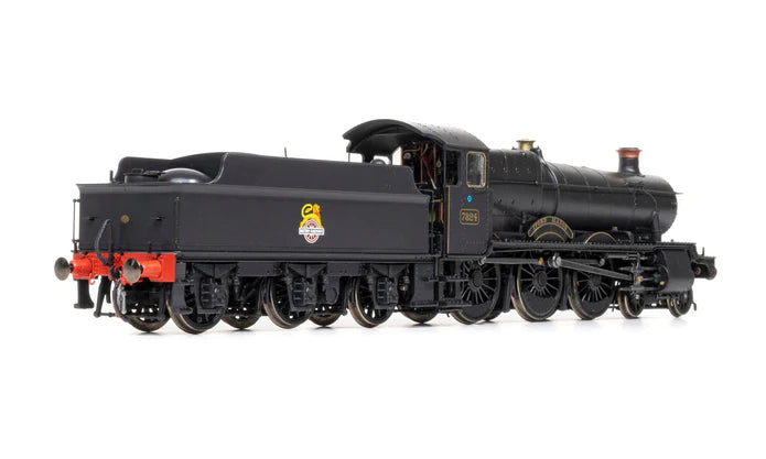 Accurascale ACC2500-7824 Manor Steam Loco 7824 'Iford Manor' BR Unlined Black Early Crest Era 4 DCC SOUND - OO Gauge