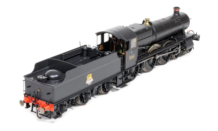 Accurascale ACC2500-7824 Manor Steam Loco 7824 'Iford Manor' BR Unlined Black Early Crest Era 4 DCC SOUND - OO Gauge