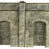 Metcalfe PO245 Retaining Wall Stone Style Card Kit - OO / HO Scale