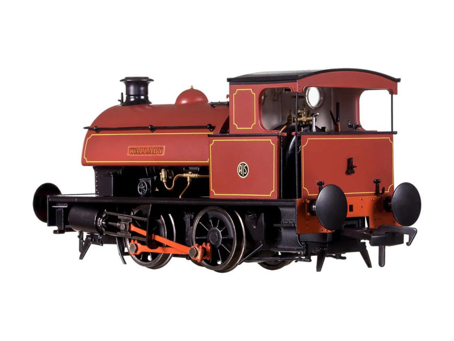 Dapol 4S-024-009 Hawthorn Leslie 0-4-0 Lt Blue 'Wallaby' Aust Iron -  OO Gauge