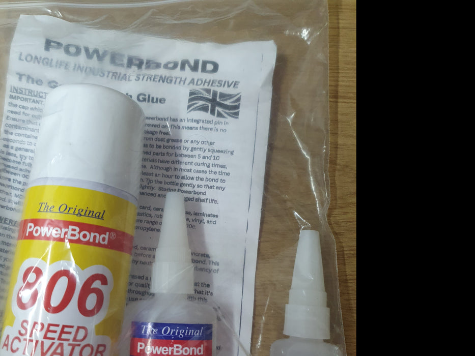 PowerBond Glue Pack (see below for full description)   ** Please note this product cannot be purchased by persons under the age of 18yrs **