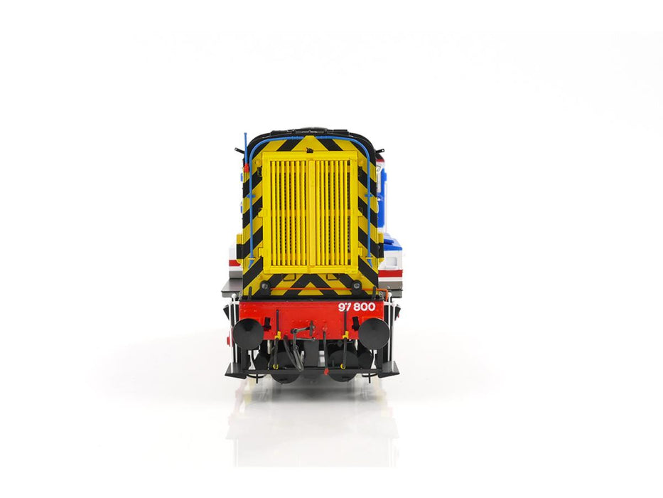 Gaugemaster GM7210301 Class 09 Diesel Shunter Number 97800 named "Ivor" in Network SouthEast Livery - O Gauge