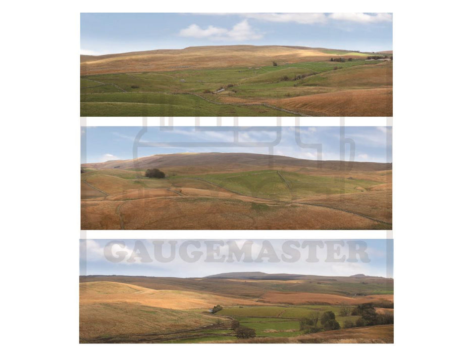 Gaugemaster GM761 The Moors Small Photographic Scene - N Scale