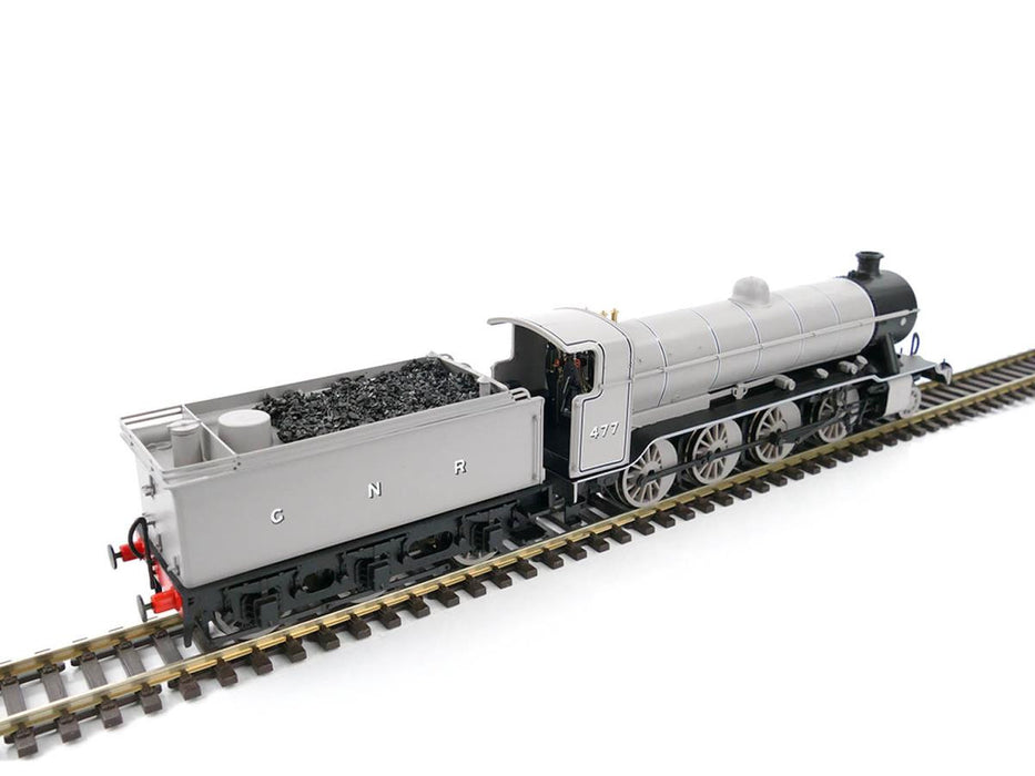 Heljan 3930 GNR Lined Grey 'O2/1' 2-8-0 No.477 (GN High Cab /Tender) - OO Gauge