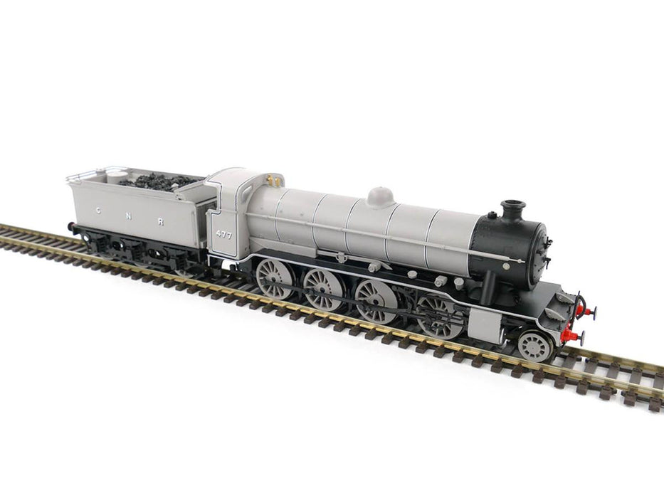 Heljan 3930 GNR Lined Grey 'O2/1' 2-8-0 No.477 (GN High Cab /Tender) - OO Gauge