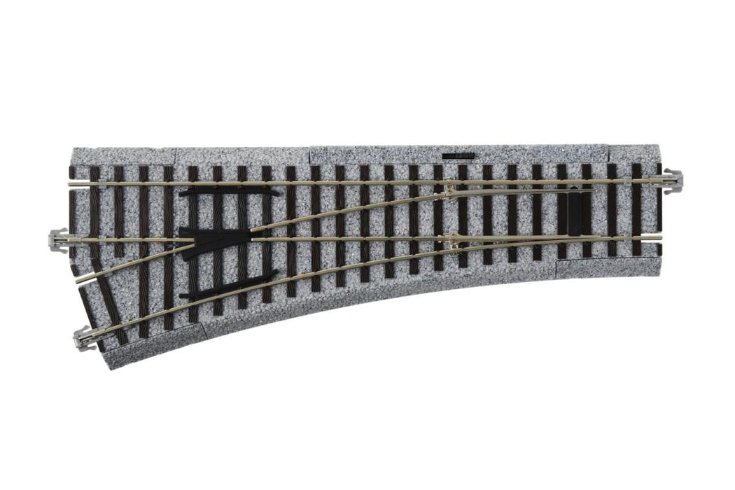 Kato 2-852 Left Turnout With 550mm Radius Curve - HO Gauge