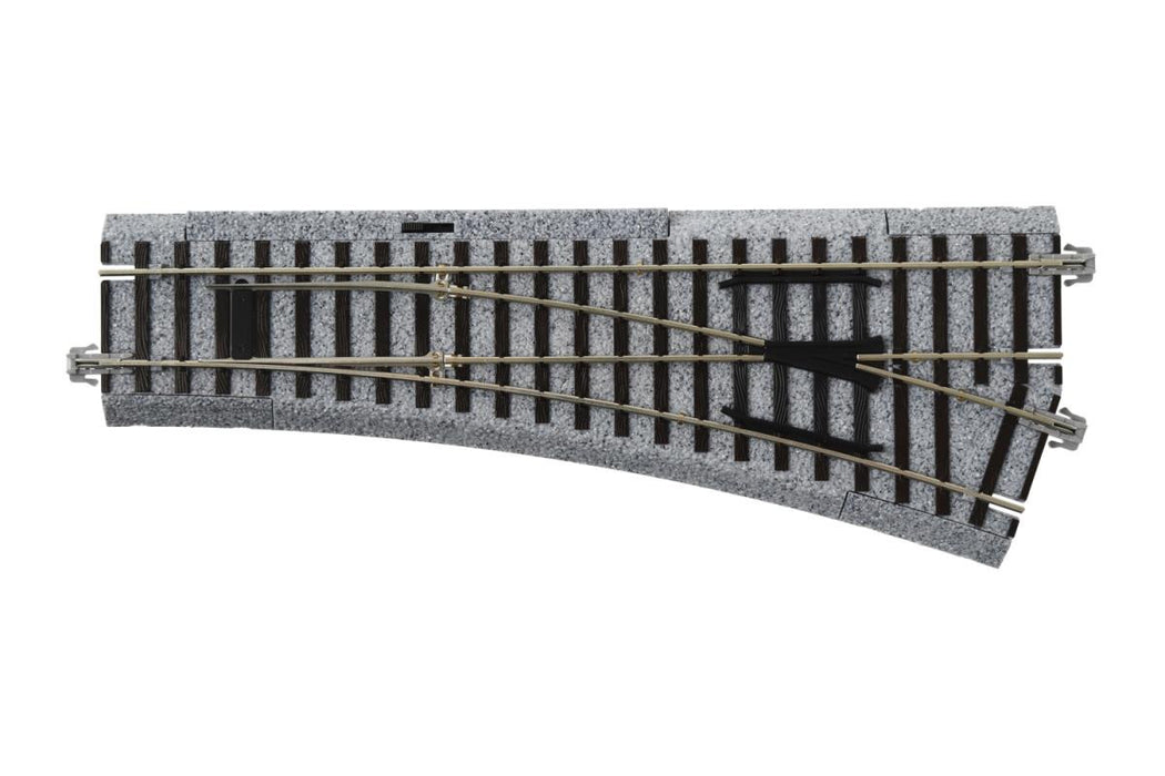 Kato 2-852 Left Turnout With 550mm Radius Curve - HO Gauge