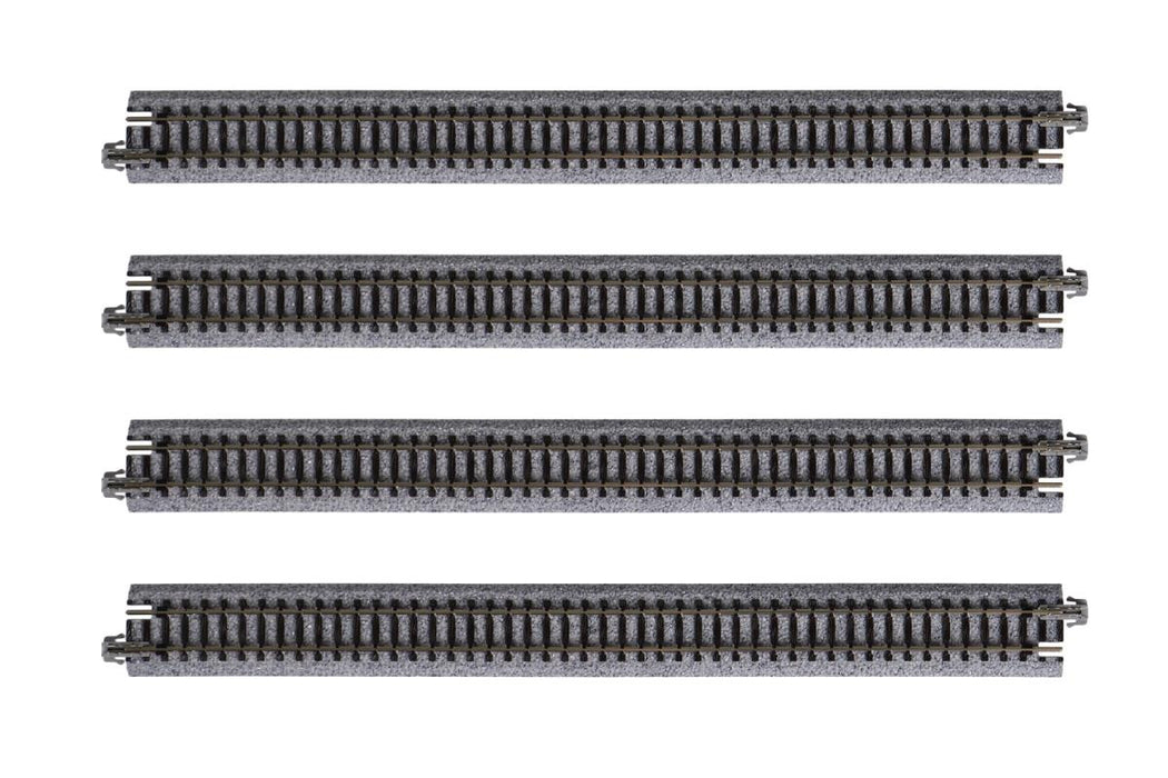 Kato 20-000 Ground Level 248mm Straight Track (4) - N Gauge