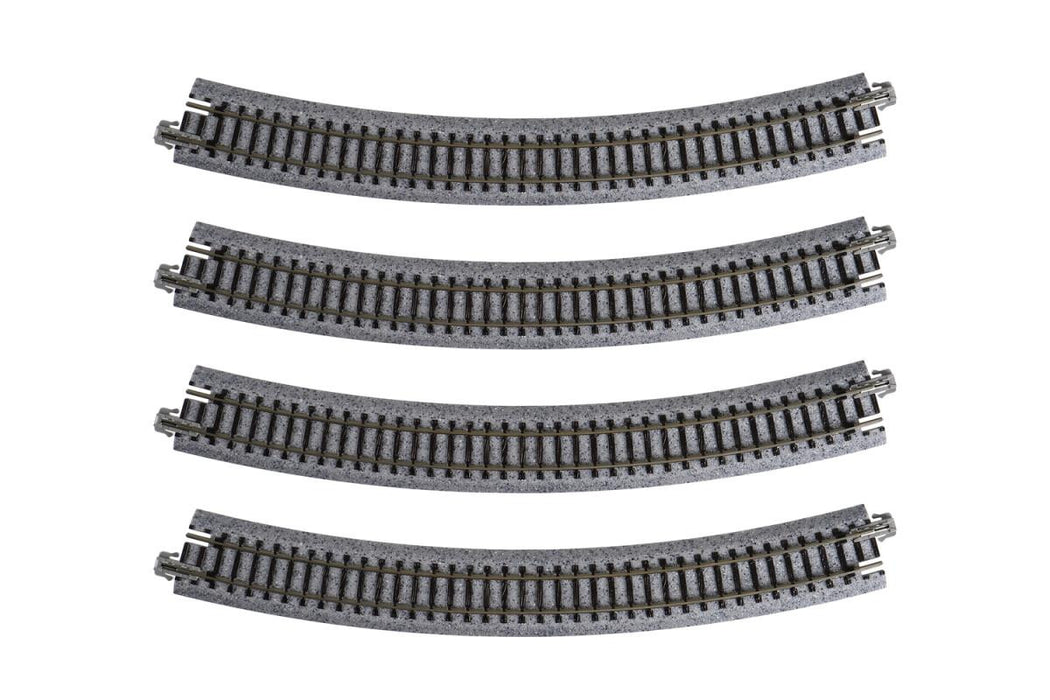 Kato 20-140 Ground Level Radius 381mm Curved Track 30 Deg.(4) - N Gauge