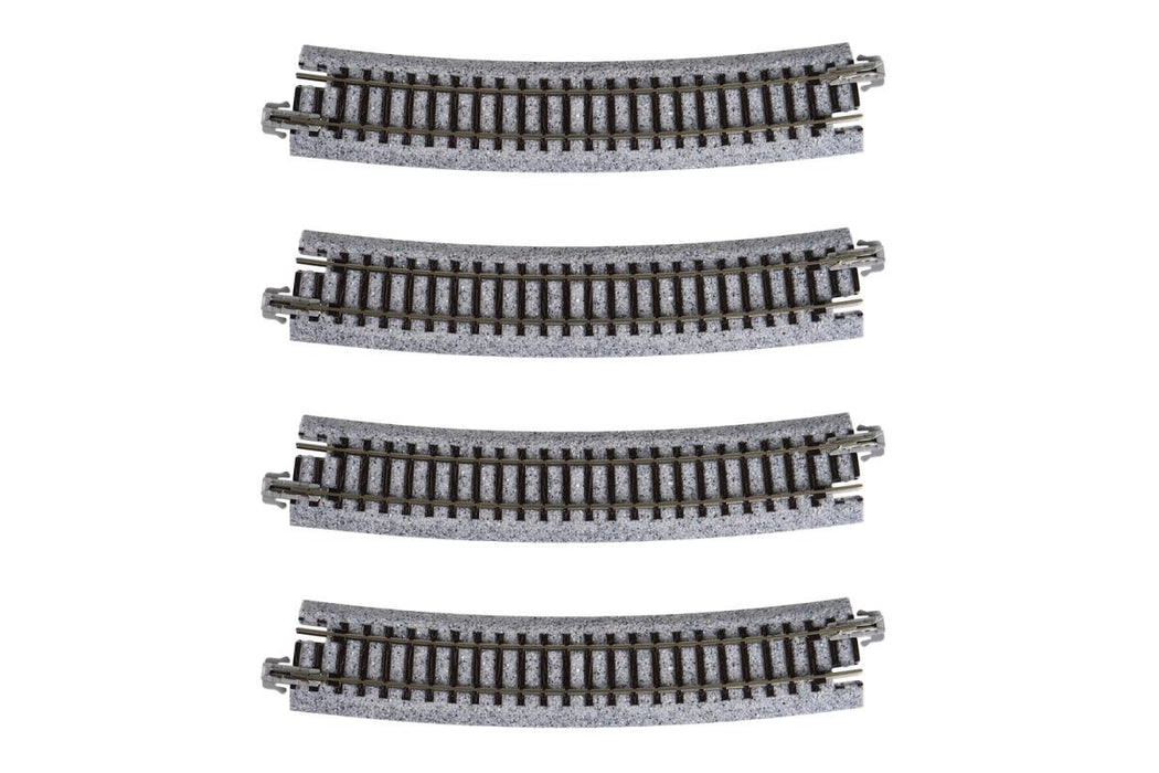 Kato 20-160 Ground Level Radius 481mm Curved Track 15 Deg.(4) - N Gauge