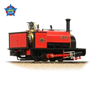 Bachmann 71-025 Quarry Hunslet 0-4-0 Tank "Alice" Dinorwic Quarry Red -  1:43.5/ NG7 Scale