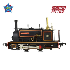 Bachmann 71-027SF Quarry Hunslet 0-4-0 Tank "Margaret" Penhryn Quarry Lined Black ** DCC SOUND FITTED **-  1:43.5/ NG7 Scale