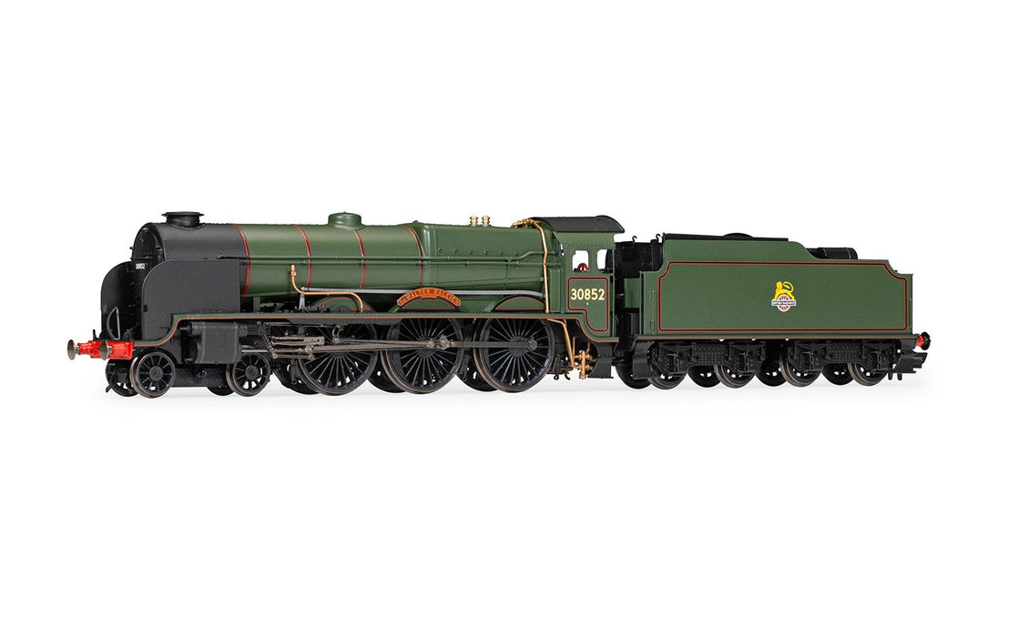 Hornby R3732 BR Lord Nelson Class 'Sir Walter Raleigh' Early Crest 30852 - OO Gauge