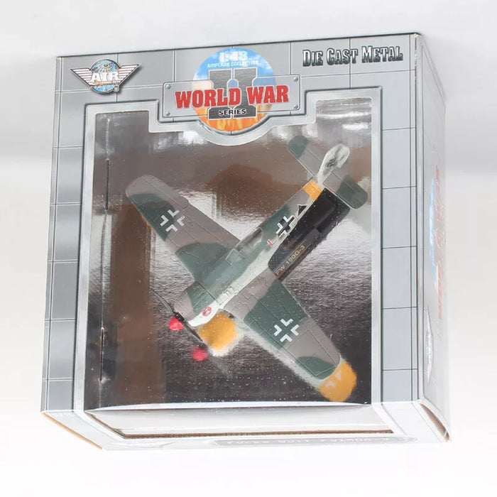 World War II Series 99128 Focke Wulf FW 190G-3 Die Cast Metal - 1:48 Scale