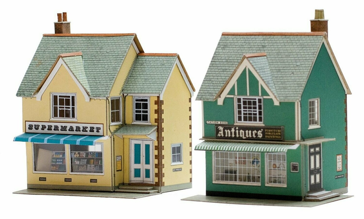 SuperQuick Model Kits Series B No 27, Country Supermarket & Shop - OO Gauge