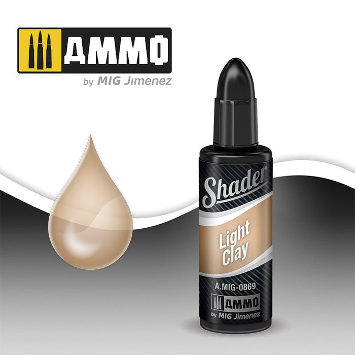 Ammo Mig 0869 Shader - Light Clay (10ml)