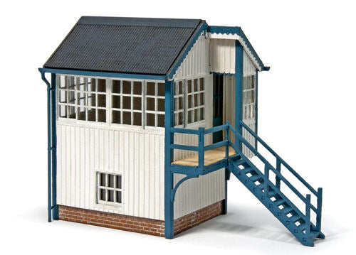 Peco Lineside LK-201 Highland Railway Signal Box Laser Cut Kit - OO / HO Scale