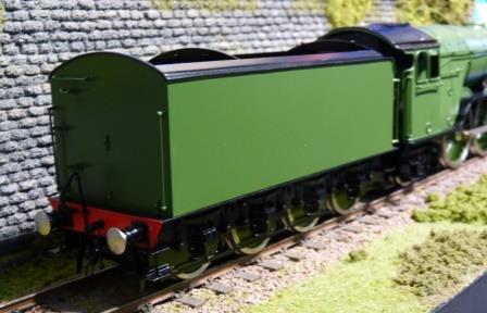 Bachmann Brassworks BW046 Class A3  "Flying Scotsman" Double Chimney Version with Smoke Deflectors in Unlined Doncaster Green - O Gauge  **Ex Shop Stock**